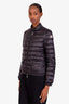 Moncler Black Lans Short Down Jacket Size 1