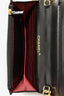 Pre-loved Chanel™ 2014 Black Lambskin Leather 'Golden Class' CC Wallet On Chain