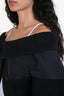 Alexander Wang Black Fleece Cropped Zip Jacket Size S
