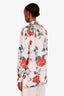 Dolce & Gabbana Floral Printed Silk Button Up Shirt Size 44