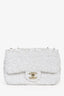 Pre-loved Chanel™ 2026 Seasonal White Sequin Mini Flap Bag