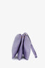 Celine Purple Leather Small Trio Bag