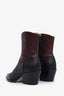 Christian Dior Shaded Ombre Calfskin Western Boots Size 36.5