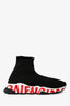 Balenciaga Black Technic Sock Sneakers Size 8