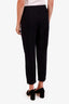 Prada Black Cotton Straight Leg Stretch Pants Size L