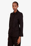 Gucci Black Utility Zip Up Jacket Size 40