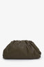 Bottega Veneta Olive Leather Large Classic Pouch