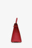 Hermès 1994 Red Epsom Kelly 32 GHW With Strap