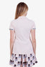 Burberry Brit Light Pink Cotton Pique Puff Sleeve Polo Shirt Size S