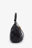 Jimmy Choo Black Leather Braided Handle Hobo Bag