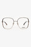 Chloe Silver 380 Square Glasses