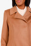 Burberry Camel Cashmere Coat Size 6