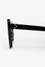 Celine Black Triple Triomphe Logo Square Sunglasses