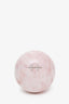 Simone Rocha Pink Marbled Acrylic Egg Evening Clutch