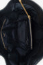 Saint Laurent Black Leather Quilted ICARE Oversized Bag with Pouch