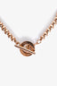 Tiffany & Co. Rose Gold Tone Rubedo Toggle Bead Bracelet