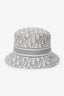 Christian Dior Grey Oblique Jacquard Bucket Hat