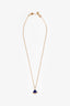 Bvlgari 18K Yellow Gold Diamond Lapis 'Divas Dream' Necklace