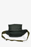 Bottega Veneta Green Nylon Jacquard Belt Bag