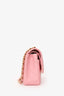 Pre-loved Chanel™ 2004 Rare Sakura Pink Caviar Medium Double Flap Shoulder Bag