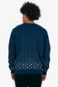 Louis Vuitton Dark Ocean LVSE Monogram Degrade Crewneck Sweater Size XL Mens