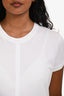 Herskind White Cotton Short Sleeve Maxi Dress Size S