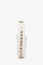 Pre-loved Chanel™ 23C White Quilted Lambskin Chain Around Mini Clutch