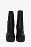 Aquazzura Black Leather Francoise Booties Size 36