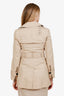 Burberry Brit Beige Belted Trench Coat Size 0