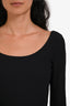 Alexander Wang Black Jacquard Monogram Mini Dress Size S
