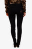 Dolce & Gabbana Black Wool Knitted Skinny Pants Size 40
