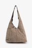 Miu Miu 1999 Brown Wool Top Handle Mini Bag