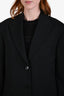 Acne Studios Black Single Breasted Blazer Size 36