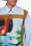 Dries Van Noten Blue Crow Cotton Poplin Shirt Estimated Size XL Mens