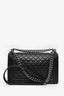 Pre-loved Chanel™ 2014 Black Lambskin Medium Boy Bag