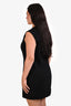Frame Black Denim Buttoned Mini Dress Size 8