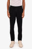 Moncler Black Logo Patch Track Pants Size L Mens