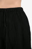 Faithfull The Brand Black Crinkle Shorts Size 2