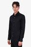 Tom Ford Black Cotton Button Down Shirt Size 39 Mens