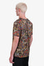 Valentino Multicolour Cotton Butterfly Print Short Sleeve T-Shirt Size L Men's