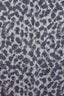 Max Mara Blue Wool Silk Scarf