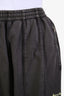 Acne Studios Washed Grey Cotton Wide Leg Sweatpants Size XS