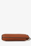 Loewe 2024 Brown Leather 'Gate Pocket' Crossbody Phone Holder Bag