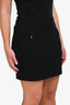 Max Mara Black Mini Skirt Size 10
