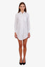 Thom Browne Oxford Grosgrain Placket Shirtdress Size 36