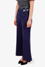 Zimmermann Navy Belted Wide Leg Pants Size 1