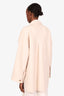 Toteme Cream Wool Oversized Shirt Jacket Size S
