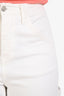 Maje White Denim Wide Leg Jeans Size 36