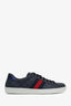 Gucci Black Canvas GG Supreme Sneakers Size 12 Mens