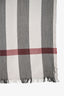 Burberry Brown/Multicolour Silk Novacheck Scarf